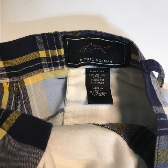 Greg Norman Golf Shorts EUC Size 42 - Picture 5 of 6